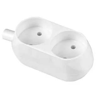 Gniazdo przedłużacza GN-260 2x2P 230V - Gniazdka elektryczne - miniaturka - grafika 1
