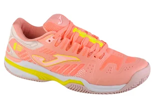 Joma Slam Jr 2237 JSLAMS2237P, dla dziewczynki, buty do tenisa, Różowy - Tenis ziemny - miniaturka - grafika 1