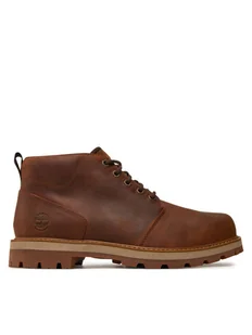 Timberland Trzewiki BRITTON ROAD MID CHUKKA WP TB0A69TWEM61 Brązowy - Botki męskie - miniaturka - grafika 1