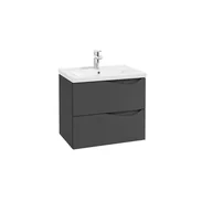 Szafki łazienkowe - Defra Murcia D60 Szafka podumywalkowa 59,9x50x40 cm grafit mat 144-D-06017 - odbiór osobisty: Kraków, Warszawa - miniaturka - grafika 1