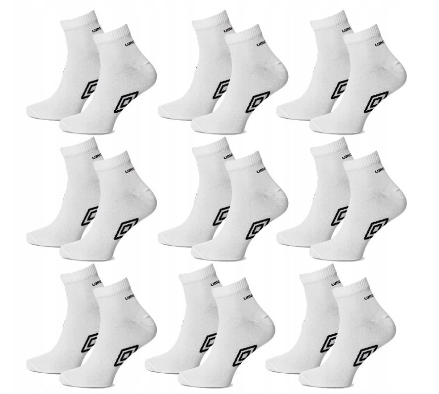 Skarpetki Umbro Quarter biały rozmiar 43-46