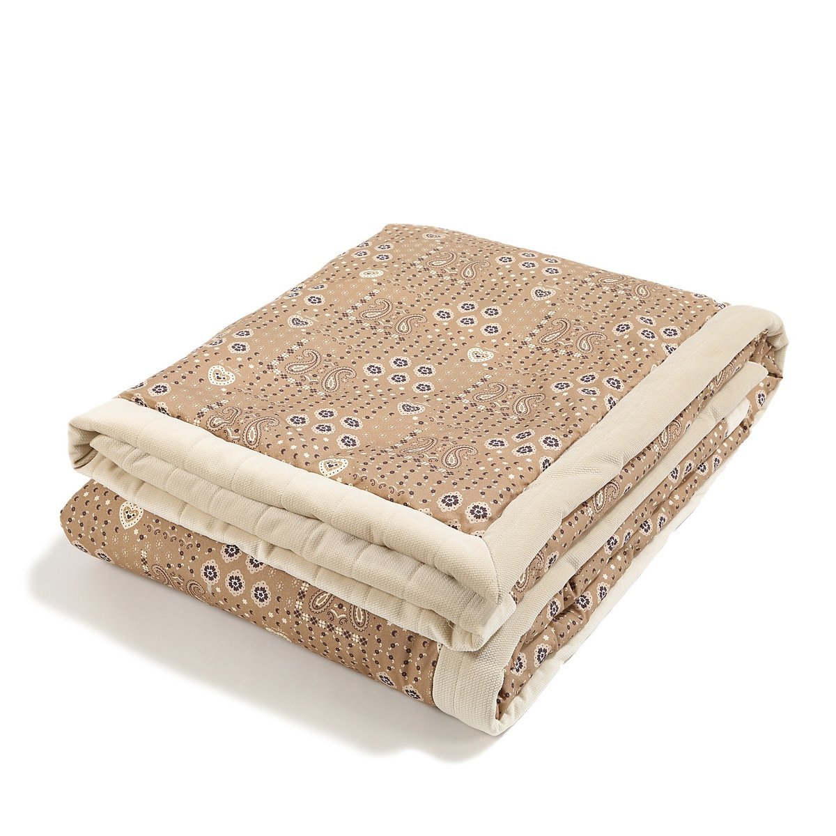 La Millou Ciepły Koc Velvet BANDANA MOCCA XL