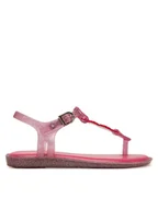 Buty dla dziewczynek - Melissa Sandały Solar 35921 Różowy - miniaturka - grafika 1