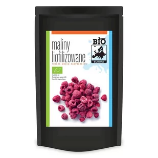 Bio Europa BIO KONTYNENTY MALINY LIOFILIZOWANE BIO 30 g - - Zdrowa żywność - miniaturka - grafika 1