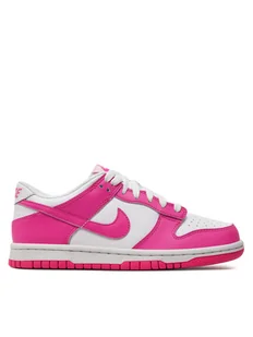 Nike Sneakersy Dunk Low (Gs) FB9109 102 Różowy - Buty dla dziewczynek - miniaturka - grafika 1