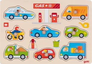Układanka z uchwytami Stacja Benzynowa - Puzzle - miniaturka - grafika 1