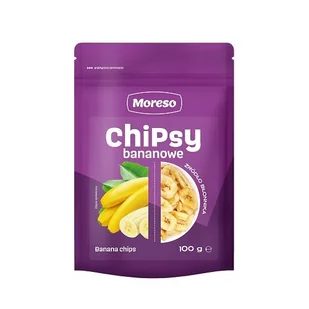 Moreso Chipsy bananowe 100 g - Chipsy - miniaturka - grafika 1