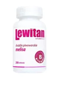 Włosy, skóra, paznokcie - Centuria Lewitan MOL z dodatkiem ziela Melisy 200 szt. - miniaturka - grafika 1