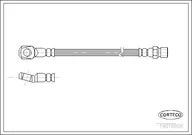 Przewody hamulcowe - Przewód hamulcowy elastyczny Corteco 19018806 - miniaturka - grafika 1