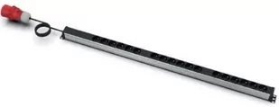Net Listwa zasilająca pionowa 3-fazowa (3x16A), 18(3x6) gn.z bolcem, kabel 3mb wtyk IEC309A/3x16A (skręcany) - Listwy zasilające - miniaturka - grafika 1