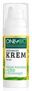 Kremy do twarzy - OnlyBio OnlyBio krem odżywczy do twarzy olejek CBD + prebiotyki 50ml - miniaturka - grafika 1