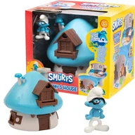 Figurki dla dzieci - SMERFY Niebieski Domek Smerfów MĄDRALA Figurka + Akcesoria - miniaturka - grafika 1