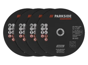 PARKSIDE PERFORMANCE® Tarcze tnące / Tarcze szlifierskie, Ø 230 mm (Tarcze tnące, 4 szt.) - Szlifierki i polerki - miniaturka - grafika 1