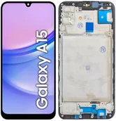 Części serwisowe do telefonów - WYŚWIETLACZ EKRAN LCD DO SAMSUNG A15 4G INCELL RAMKA - miniaturka - grafika 1
