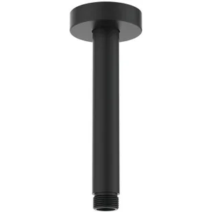 Ideal Standard Archimodule ramię prysznicowe 15 cm sufitowe czarny mat B9446XG - Akcesoria do armatury i ceramiki - miniaturka - grafika 1