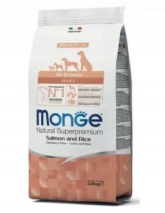 Monge Łosoś z ryżem 12 kg