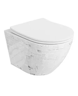 Lavita Miska wisząca wc Sofi Slim Paper - Miski WC - miniaturka - grafika 1