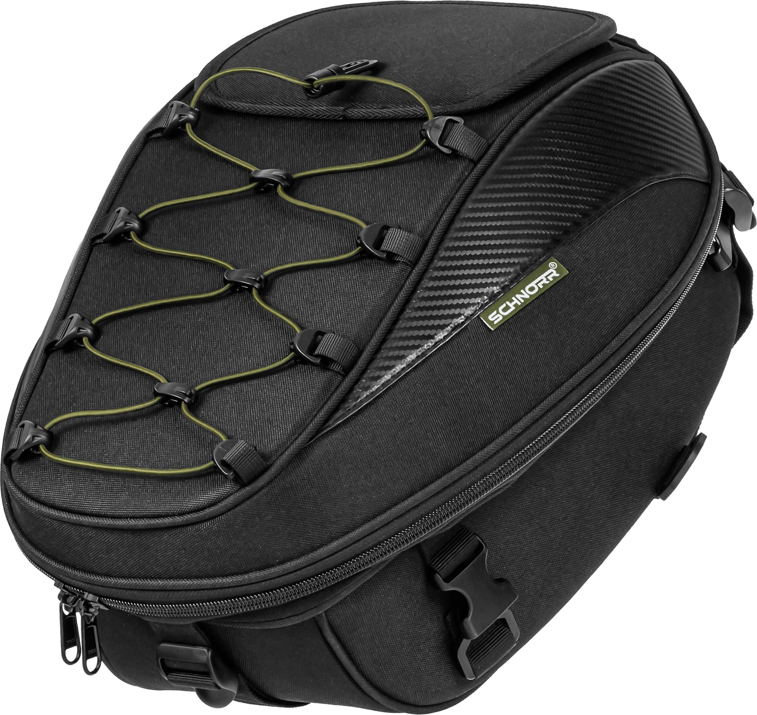 Torba motocyklowa 30 L - SCHNORR TB30 z funkcją plecaka i pokrowcem przeciwdeszczowym do Honda CB 750 Hornet