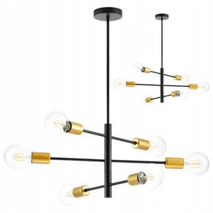 Lampa Wisząca Sufitowa Żyrandol Plafon Led E27 - Lampy sufitowe - miniaturka - grafika 1