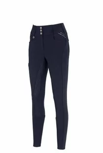 Pikeur Bryczesy damskie CANDELA GLAMOR GRIP - nightblue - Bryczesy - miniaturka - grafika 1