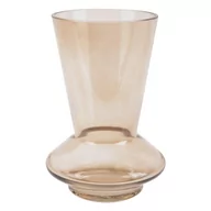 Wazony i flakony - Piaskowobrązowy szklany wazon PT LIVING Glow, wys. 17,5 cm - miniaturka - grafika 1