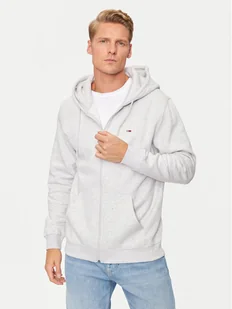 Tommy Jeans Bluza DM0DM20743 Szary Regular Fit - Bluzy męskie - miniaturka - grafika 1