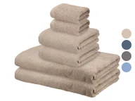 Ręczniki - LIVARNO® Zestaw 6 ręczników frotté z bawełny - miniaturka - grafika 1