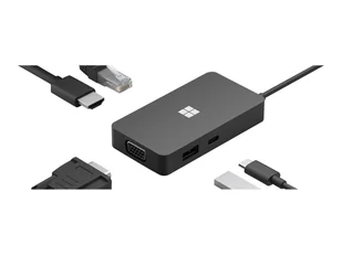 Microsoft Microsoft USB-C Travel Hub płatności online  SWV-00003 - Huby USB - miniaturka - grafika 4