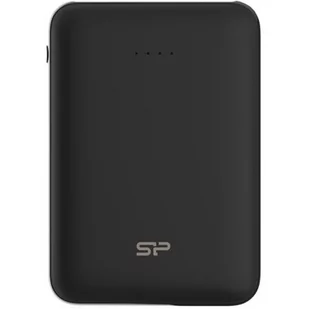 Silicon Power Cell C100 Power Bank 10000mAH mini Czarny - Powerbanki - miniaturka - grafika 1