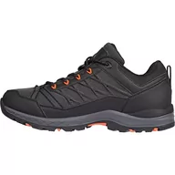 Buty trekkingowe męskie - McKINLEY Męskie buty trekkingowe Kona V AQX, czarne/antracytowe/czerwone, 45 EU - miniaturka - grafika 1