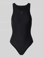 Body - Body z obszyciem kamieniami stras z logo - miniaturka - grafika 1