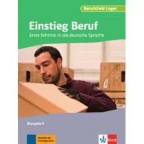 LektorKlett Einstieg Beruf, Berufsfeld Lager A0. Übungsheft praca zbiorowa - Książki do nauki języka niemieckiego - miniaturka - grafika 1