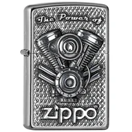 Trafika - Zippo zapalniczka, mosiądz, chrom, 5.5 x 3.5 x 1 cm 2005714 - miniaturka - grafika 1