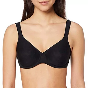 Triumph Biustonosz Modern Soft+Cotton W B-F 75-110, czarny, 95F - Biustonosze - miniaturka - grafika 1
