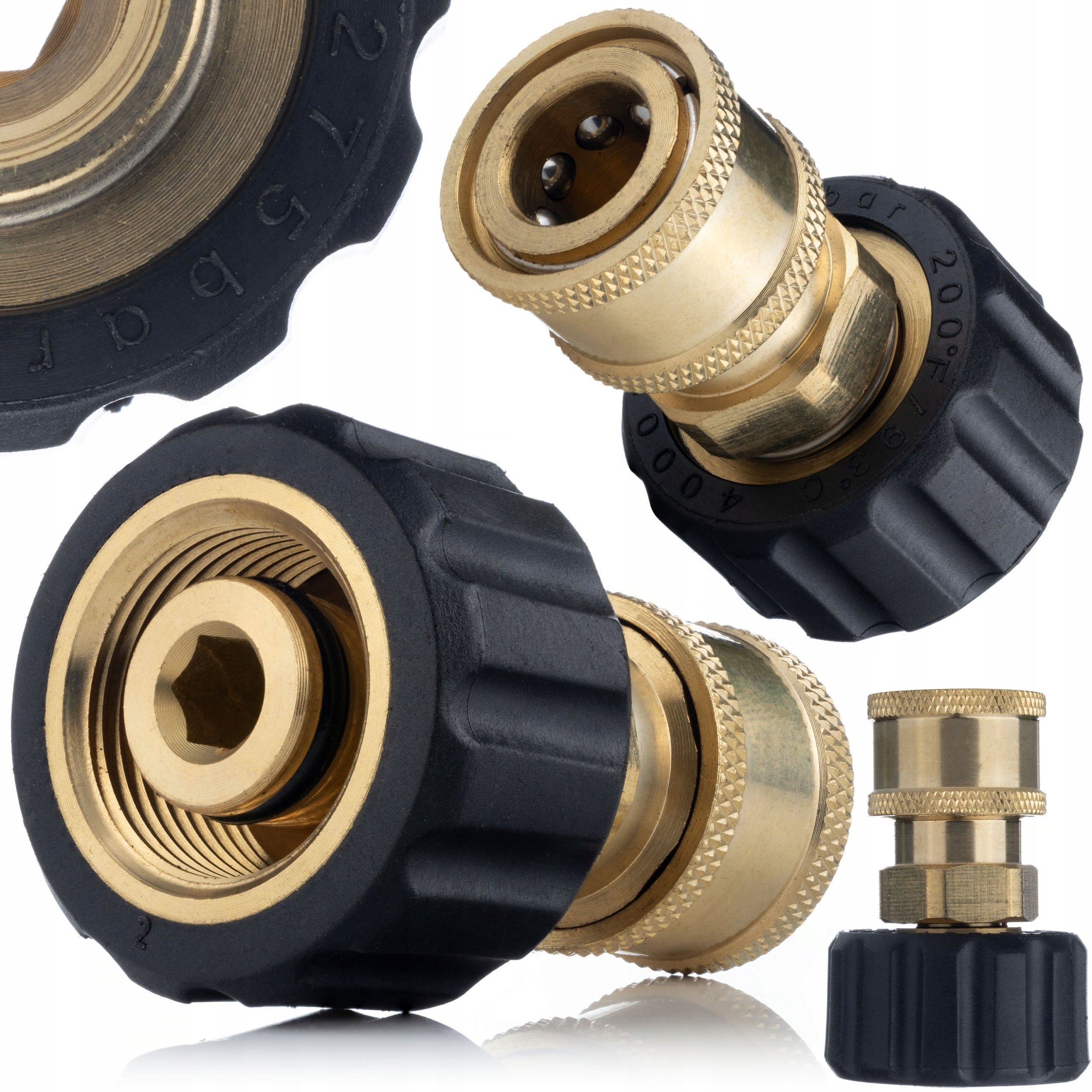 Rosfix REDUKCJA ADAPTER GNIAZDO M22 NA SZYBKOZŁACZE SZYBKOZŁACZKA 3/8 DO KARCHER