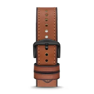 Czarny pasek Fossil 24 mm Defender FS5978 ★ % SALE % ★ Kup teraz, zapłać za 30 dni GRATIS WYSYŁKA ZWROT DO 365 DNI - Akcesoria do zegarków - miniaturka - grafika 1