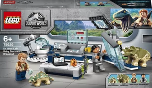 LEGO Jurassic World Laboratorium doktora Wu ucieczka małych dinozaurów 75939 - Klocki - miniaturka - grafika 1