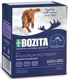 BOZITA Dog: Indyk w galarecie 24x370g - Mokra karma dla psów - miniaturka - grafika 2
