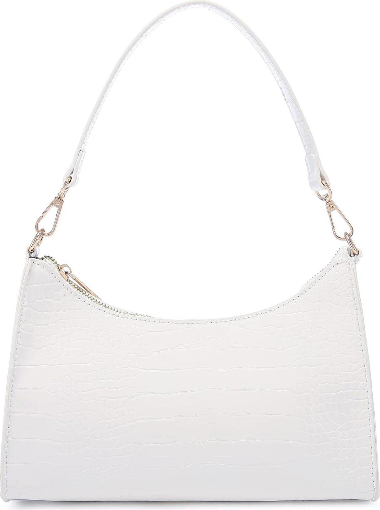 Torebka damska LOVEVOOK Mała skórzana torba na ramię brązowa