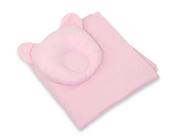 Kołdry i poduszki dla dzieci - Pościel dla niemowląt z wypełnieniem kołderka i poduszka Miś - zestaw 2cz. - różowy - miniaturka - grafika 1