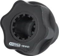 Kosmetyki samochodowe - KS Tools Adapter bagnetowy z lajka do nalewania oleju do Volvo - miniaturka - grafika 1