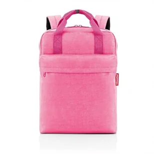 Reisenthel EM3094 ALLDAY PLECAK M ISO TWIST PINK Torba na siłownię damska na cały dzień Plecak M ISO Twist Pink Rozmiar Unica, Allday Plecak M Iso Twist Różowy, Jeden rozmiar, Sport - Torebki damskie - miniaturka - grafika 1