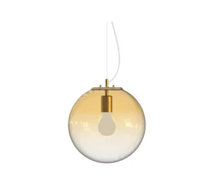 Ideal Lux - Żyrandol na lince MAPA 1xE27/42W/230V śr. 30 cm złoty/dymny - Lampy sufitowe - miniaturka - grafika 1