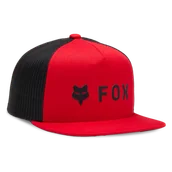 Czapki damskie - Czapka z Daszkiem FOX Absolute Dziecięca Ognisty czerwonyOnesize - miniaturka - grafika 1