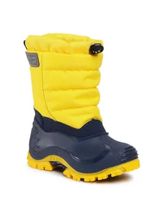 Buty dla dziewczynek - CMP Śniegowce Kids Hanki 2.0 30Q4704 Żółty - grafika 1