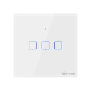 Sonoff Sonoff T0EU3C-TX - włącznik ścienny dotykowy - WiFi - 3-kanałowy ALT-16228 - Podzespoły elektroniczne - miniaturka - grafika 1