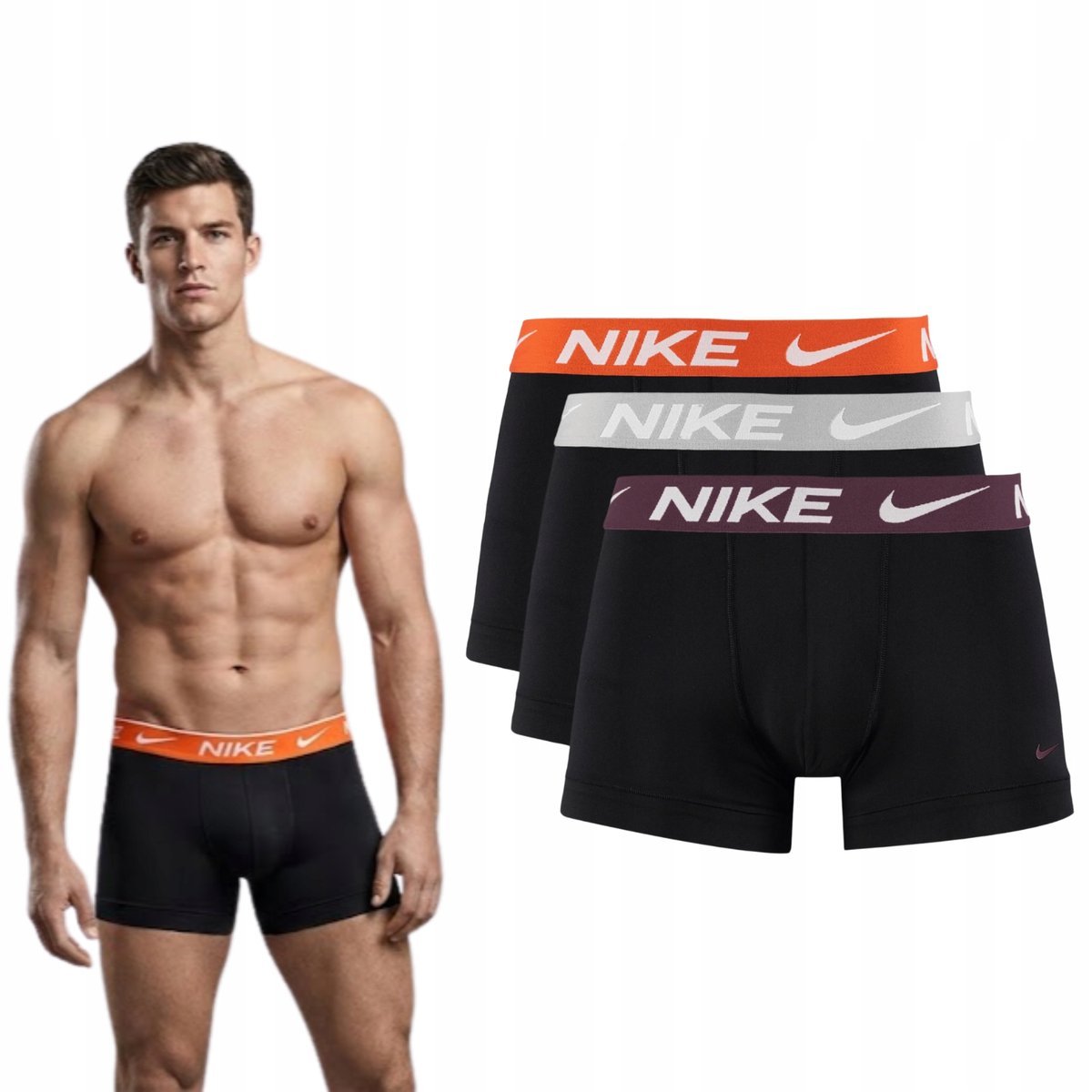 Bokserki Nike Essential DRI-FIT (0000KE1156-MT3) M