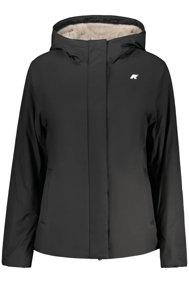 Czarna kurtka damska K-WAY K81449WLILTWILLSOFTBEAVER - S, on_order