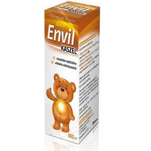 Aflofarm Envil Kaszel Junior 15 mg/5 ml 100 ml - Przeziębienie i grypa - miniaturka - grafika 1