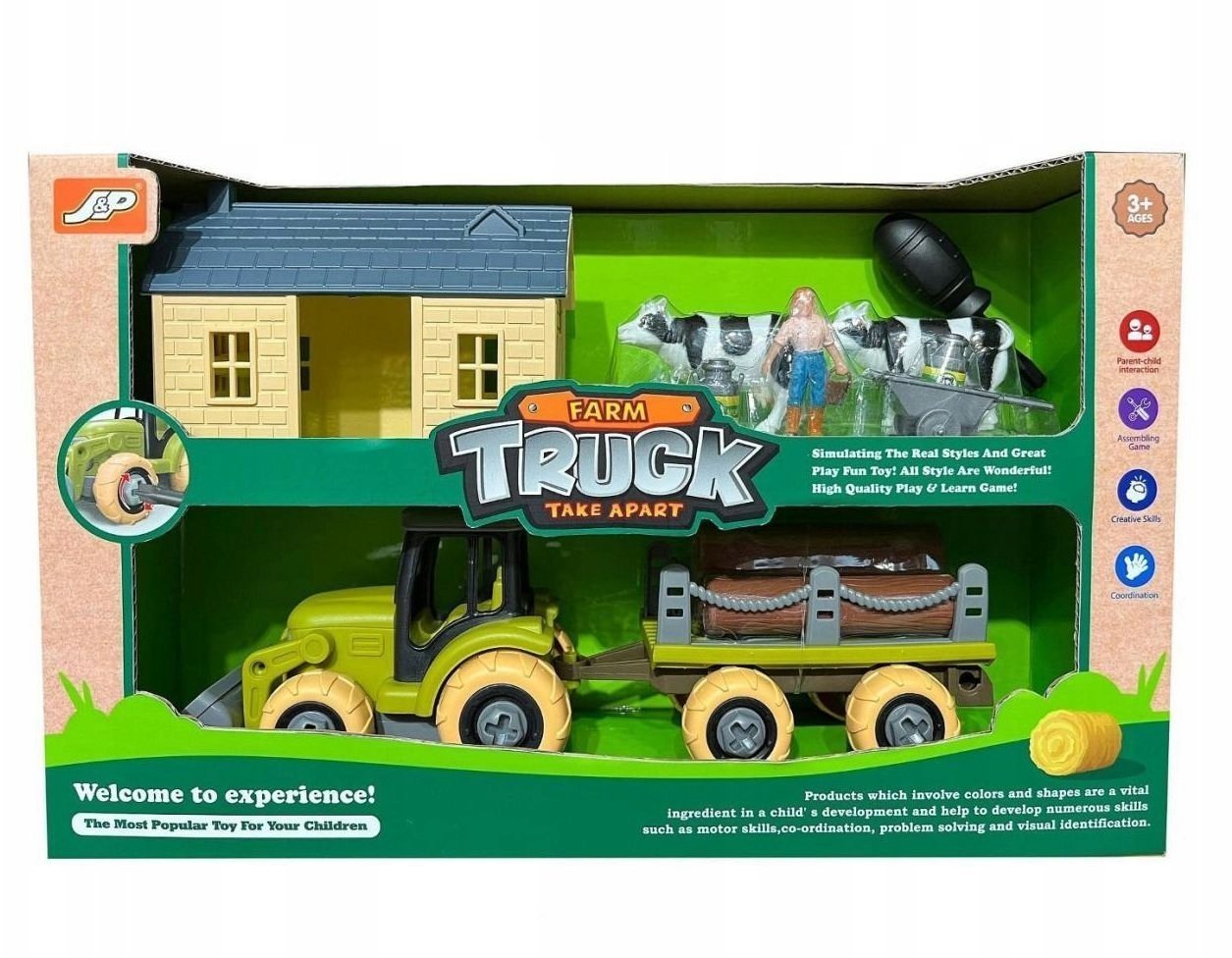 Adar Traktor do skręcania z farmą